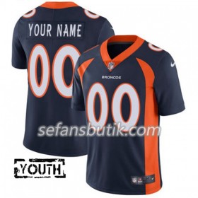 Denver Broncos Tröjor Custom Blå - Barn